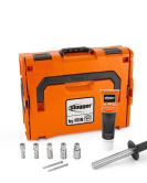 Fein MAGFORCE 90 Mag Drill with Steel HSS Cutter Set – Heavy-Duty 2-Speed Magnetic Drill System with HSS Cutter Set Fein MAGFORCE 90 Mag Drill with Steel HSS Cutter Set – Heavy-Duty 2-Speed Magnetic Drill System with HSS Cutter Set