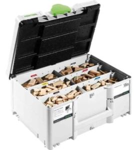 Festool DOMINO Assortment DS 4/5/6/8/10 Tenon &amp; Dowel Set for Precision Joinery System