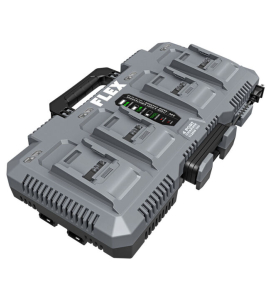 FLEX STACK PACK 24V Rapid 4-Port Battery Charger for Lithium-Ion Tool Batteries