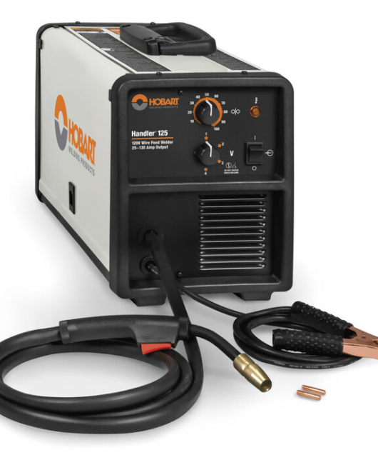 Hobart Handler 125 MIG Welder – Portable 115V Flux-Cored & MIG Welding Machine Hobart Handler 125 MIG Welder – Portable 115V Flux-Cored & MIG Welding Machine