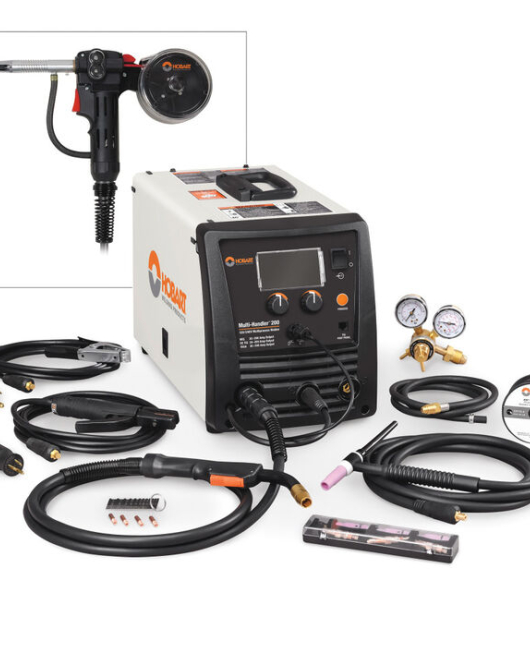 Hobart Multi-Handler 200 Welder with SpoolRunner 100 – Multi-Process MIG TIG Stick Welder Hobart Multi-Handler 200 Welder with SpoolRunner 100 – Multi-Process MIG TIG Stick Welder