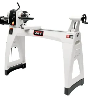 JET 16in x 40in Electronic Variable Speed Wood Lathe – 1.5HP Electronic Variable Speed Wood Turning Lathe 115V