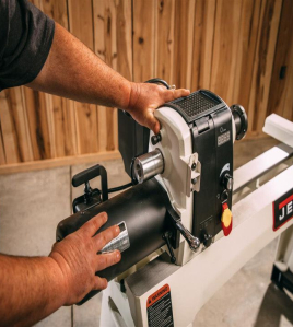 JET 16in x 40in Electronic Variable Speed Wood Lathe – 1.5HP Electronic Variable Speed Wood Turning Lathe 115V