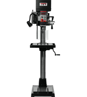 JET 20in Drill Press with 1 1/4in Drilling Capacity – Heavy-Duty Precision Drilling Machine