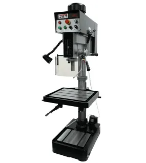 JET 20-Inch Drill Press with Tapping Capabilities – Precision Industrial Metalworking Machine