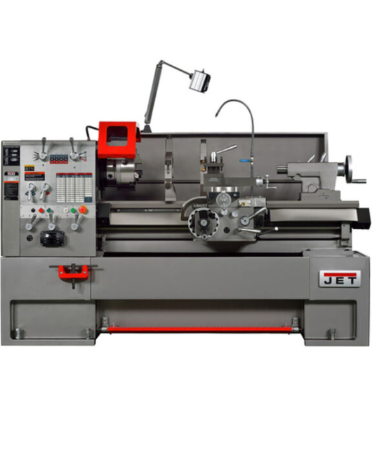 JET GH-1880ZX Gear Head Lathe with Large Spindle Bore & Acu-Rite 203 TAK DRO – Precision Industrial Metal Lathe JET GH-1880ZX Gear Head Lathe with Large Spindle Bore & Acu-Rite 203 TAK DRO – Precision Industrial Metal Lathe