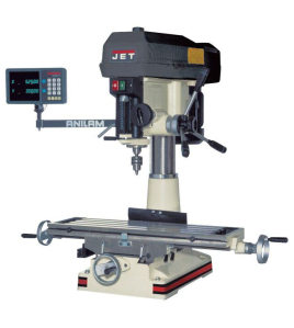 JET JMD-18 Milling Machine with Newall DP700 Digital Readout (DRO) – Precision Metalworking