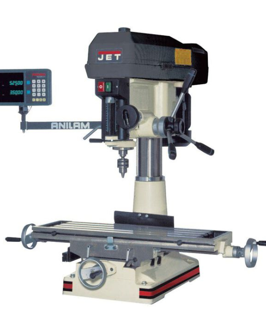 JET JMD-18 Milling Machine with Newall DP700 Digital Readout (DRO) – Precision Metalworking JET JMD-18 Milling Machine with Newall DP700 Digital Readout (DRO) – Precision Metalworking