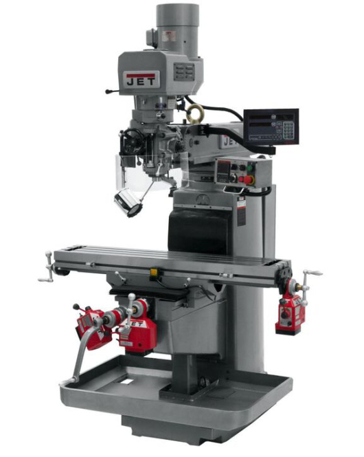 JET JTM-1050EVS2/230 Vertical Milling Machine – 10x50 Variable Speed Knee Milling Machine 230V JET JTM-1050EVS2/230 Vertical Milling Machine – 10x50 Variable Speed Knee Milling Machine 230V