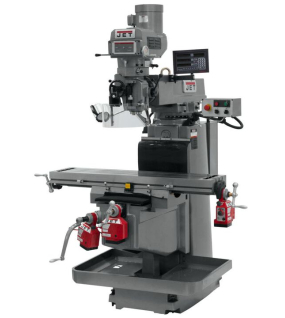 JET JTM-1254VS Vertical Milling Machine – DP700 3-Axis DRO, XYZ Power Feed, Precision Milling