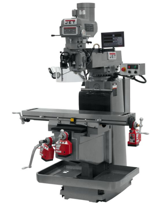 JET JTM-1254VS Vertical Milling Machine – DP700 3-Axis DRO, XYZ Power Feed, Precision Milling JET JTM-1254VS Vertical Milling Machine – DP700 3-Axis DRO, XYZ Power Feed, Precision Milling