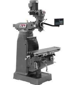 JET JTM-836-1 Mill with 3-Axis Newall DP700 DRO – Precision 3-Axis DRO Milling Machine