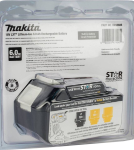 Makita 18V LXT 6.0Ah Lithium-Ion Power Tool Battery Pack – 10 Piece Bulk Set