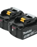 Makita 18V LXT 5Ah Lithium-Ion Power Tool Battery Pack with Fuel Gauge – 2 Pack Makita 18V LXT 5Ah Lithium-Ion Power Tool Battery Pack with Fuel Gauge – 2 Pack