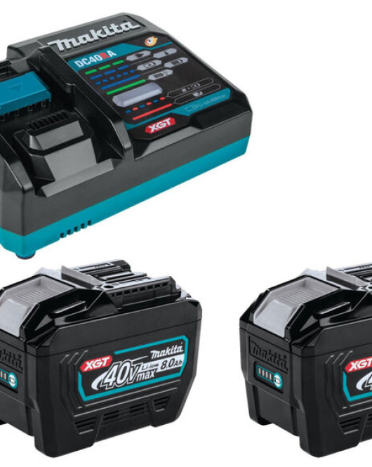 Makita 80V max XGT Battery and Charger Starter Pack – 8Ah High-Performance Lithium-Ion System Makita 80V max XGT Battery and Charger Starter Pack – 8Ah High-Performance Lithium-Ion System