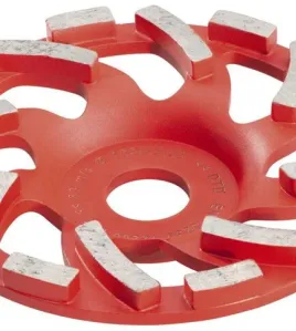 Metabo 5-Inch Professional Segmented Rim Diamond Cup Wheel for Concrete Grinding &amp; Surface Preparation