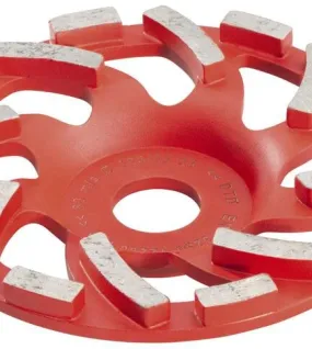 Metabo 5-Inch Professional Segmented Rim Diamond Cup Wheel for Concrete Grinding & Surface Preparation