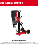 Milwaukee 12-Inch Diamond Ultra Wet Core Bit for Concrete & Masonry Drilling Milwaukee 12-Inch Diamond Ultra Wet Core Bit for Concrete & Masonry Drilling