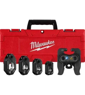 Milwaukee M12 FORCE LOGIC CTS-V Pivoting Press Ring Kit 1/2"–1-1/4" for Copper Tube Size Press Fittings