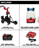 Milwaukee Cut-Off Saw Cart Kit – Heavy-Duty Metal Cutting Guide Trolley System Milwaukee Cut-Off Saw Cart Kit – Heavy-Duty Metal Cutting Guide Trolley System