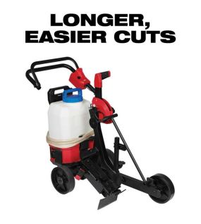 Milwaukee Cut-Off Saw Cart Kit – Heavy-Duty Metal Cutting Guide Trolley System