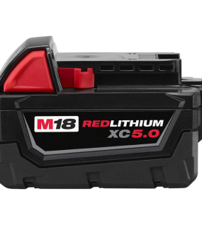 Milwaukee M18 Bluetooth Jobsite Radio with Charger & REDLITHIUM XC 5.0Ah Battery Bundle Kit