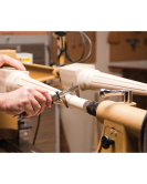 Powermatic 4224B Wood Lathe – 3 HP 220V Single/Three Phase Heavy-Duty Professional Turning Lathe