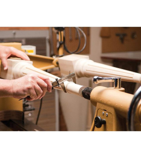 Powermatic 4224B Wood Lathe – 3 HP 220V Single/Three Phase Heavy-Duty Professional Turning Lathe