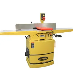 Powermatic 60HH 8-Inch Jointer, 2HP 1PH Helical Cutter Head Woodworking Jointer Machine