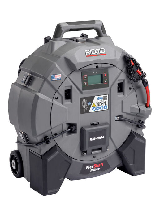 Ridgid KM-1004 FlexShaft Milling Machine – 120V 60Hz, 1-1/4" to 4" Capacity (Bare Tool) Ridgid KM-1004 FlexShaft Milling Machine – 120V 60Hz, 1-1/4" to 4" Capacity (Bare Tool)
