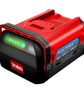 Toro Flex-Force 60V MAX 10Ah Lithium-Ion Battery Pack with Fuel Indicator for Cordless Outdoor Equipment