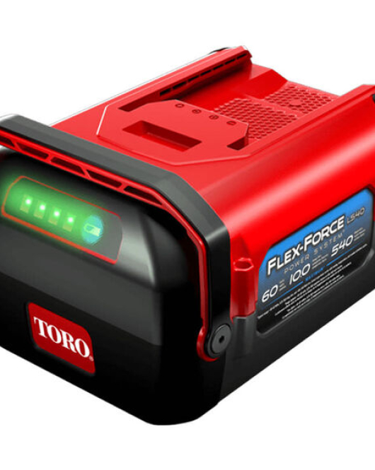 Toro Flex-Force 60V MAX 10Ah Lithium-Ion Battery Pack with Fuel Indicator for Cordless Outdoor Equipment Toro Flex-Force 60V MAX 10Ah Lithium-Ion Battery Pack with Fuel Indicator for Cordless Outdoor Equipment
