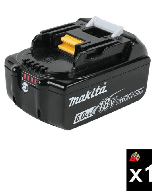 Makita 18V LXT 6.0Ah Lithium-Ion Power Tool Battery Pack – 10 Piece Bulk Set Makita 18V LXT 6.0Ah Lithium-Ion Power Tool Battery Pack – 10 Piece Bulk Set