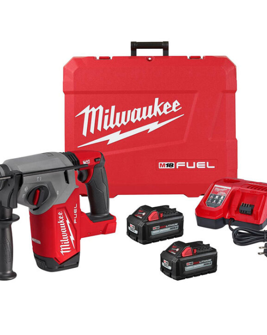 Milwaukee M18 FUEL 18V 1-Inch SDS Plus Cordless Rotary Hammer Drill Kit with Brushless Motor & AUTOSTOP Safety Milwaukee M18 FUEL 18V 1-Inch SDS Plus Cordless Rotary Hammer Drill Kit with Brushless Motor & AUTOSTOP Safety